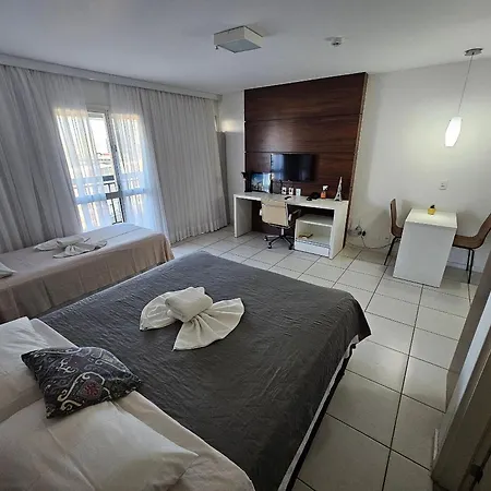 V908 Apart Hotel Em Brasilia Vista Para Esplanada Exterior foto