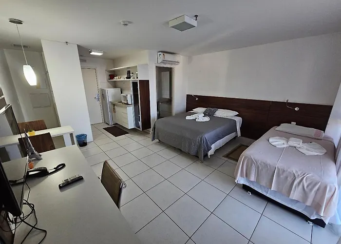 V908 Apart Hotel Em Brasilia Vista Para Esplanada