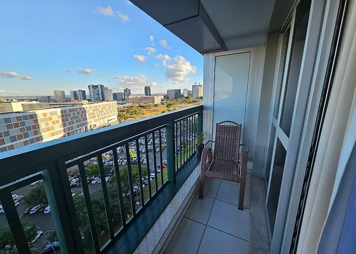 V908 Apart Hotel Em Brasilia Vista Para Esplanada